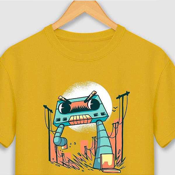 Camiseta Pai de Humano Masculina com mangas curtas na cor preta premium