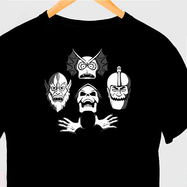 Camiseta Masters Rhapsody tamanho adulto com mangas curtas na cor Preta Premium