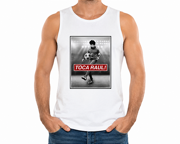 Camiseta Regata Toca Raul branca