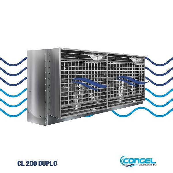 Climatizador Industrial Congel CL 200 DUPLO
