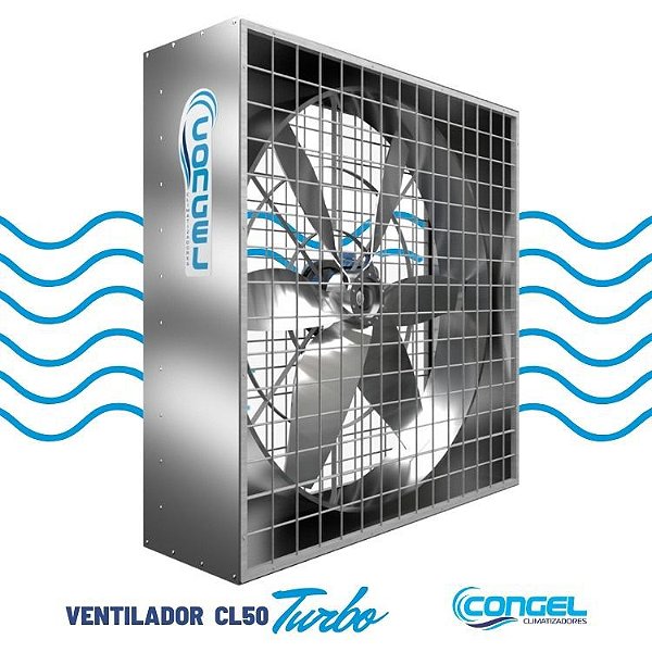 Ventilador Industrial Congel  CL50 Turbo