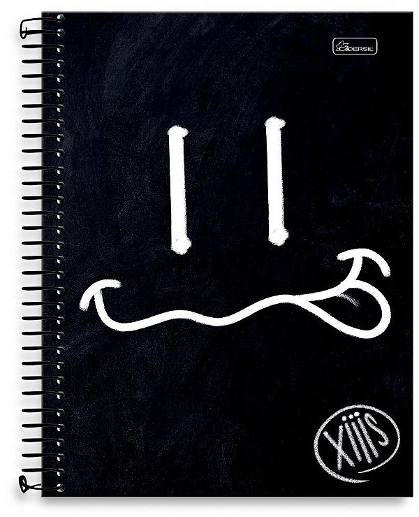 Caderno universitário 01 matéria capa dura Xiiis XI03