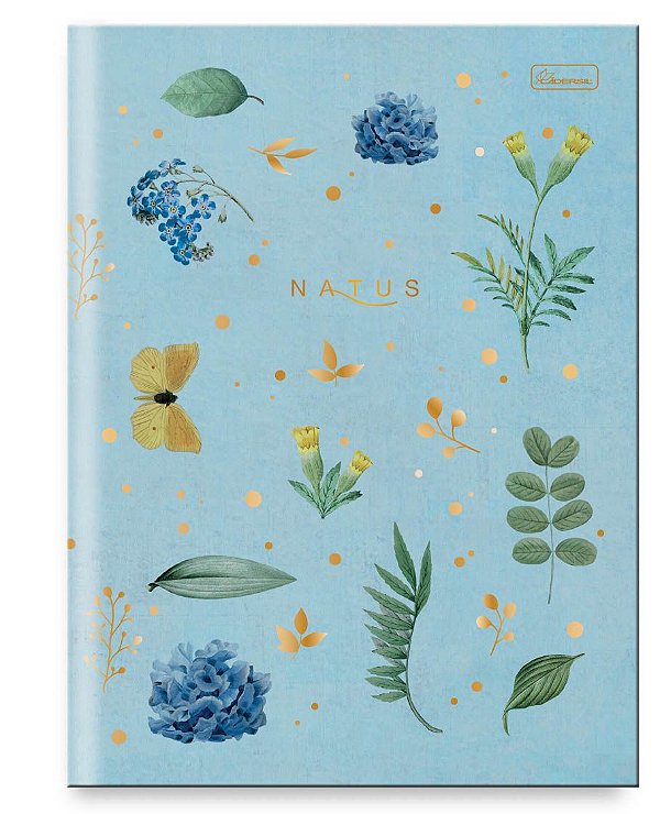 Caderno Capa Dura Costurado Brochura ¼ Natus NAB1402