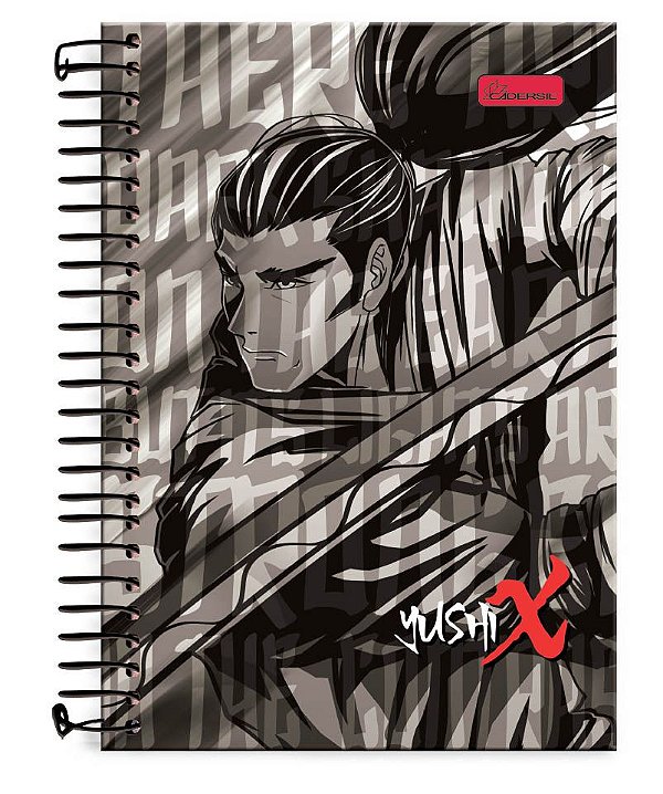 Caderno ¼ capa dura Yushi X YX1401