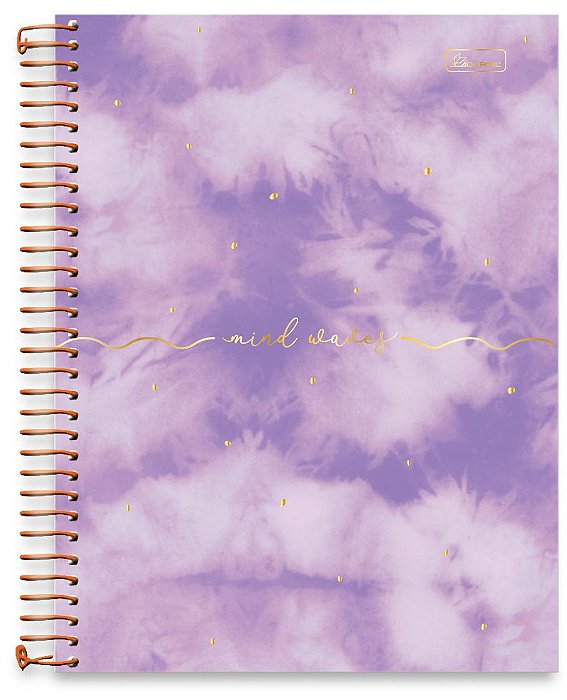 Caderno ¼ capa dura Mind Waves MW1402