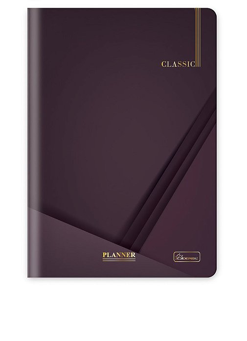 Planner Grampeado Capa Flexível Permanente Classic CLPG03