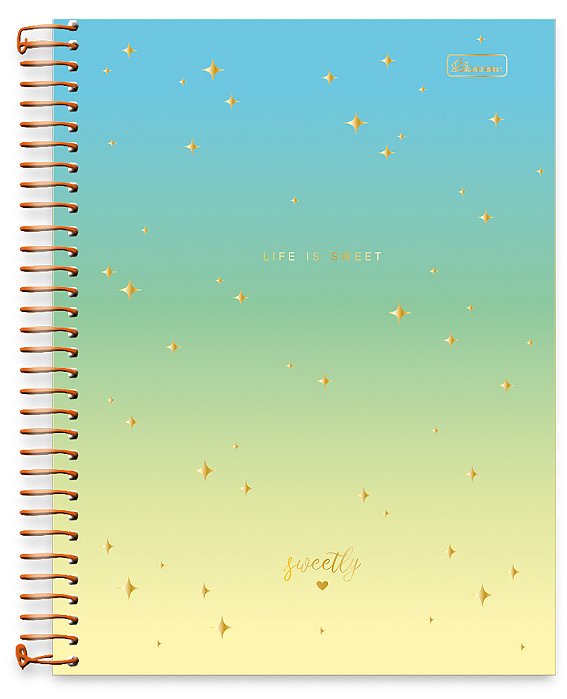 Caderno ¼ Capa Dura Sweetly SW1402