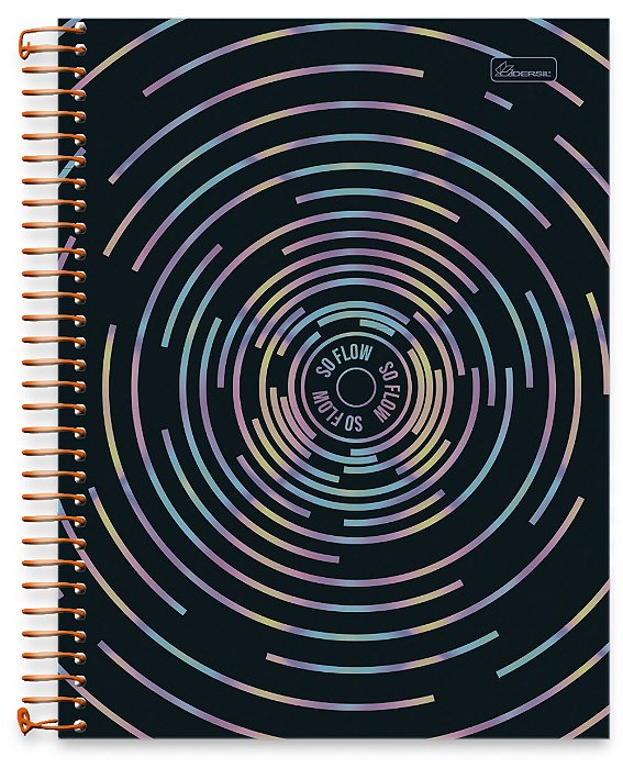 Caderno Universitário 01 Matéria Capa Dura So Flow SL04