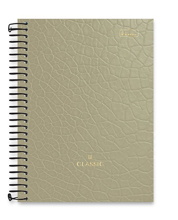 Caderno Colegial 01 Matéria Capa Dura Classic CL03