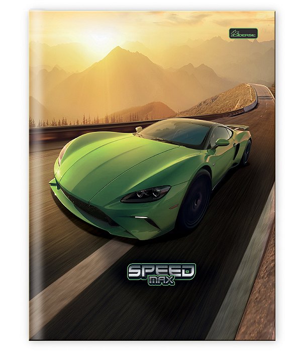 Caderno Capa Dura Costurado Brochura ¼ Speed Max SMB1401