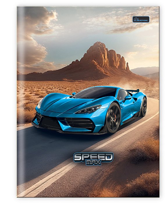 Caderno Capa Dura Costurado Brochura ¼ Speed Max SMB1403