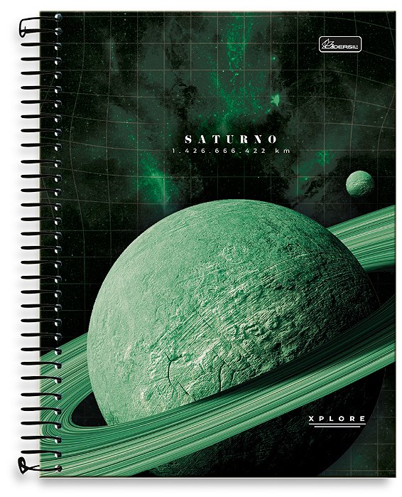 Caderno Universitário 20 Matérias Capa Dura Xplore XP04