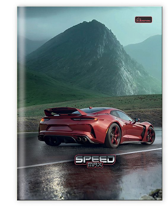 Caderno Capa Dura Costurado Brochura ¼ Speed Max SMB1404