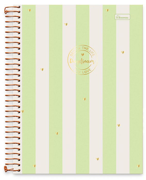 Caderno + Planner Universitário 10 Matérias Capa Dura Daydream DD04