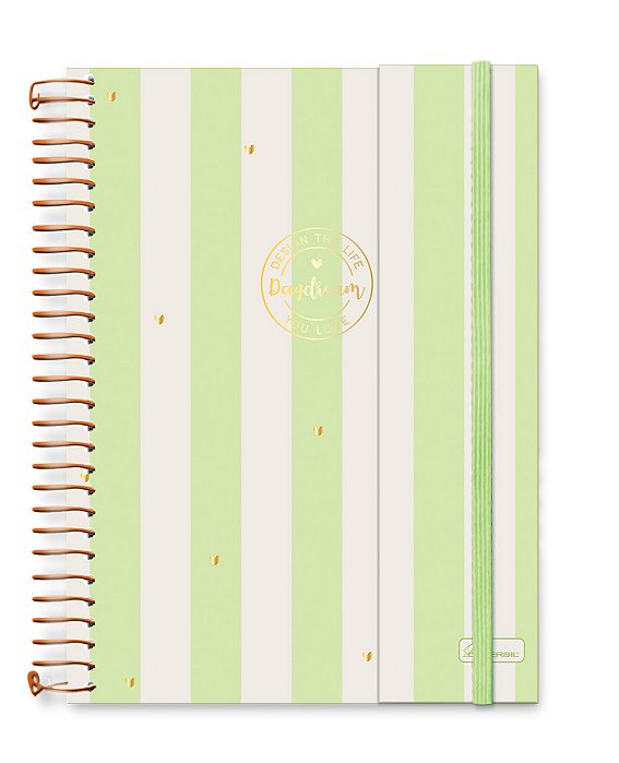 Caderno Colegial Espiralado Criativo Capa Dura com Daydream DDCE03