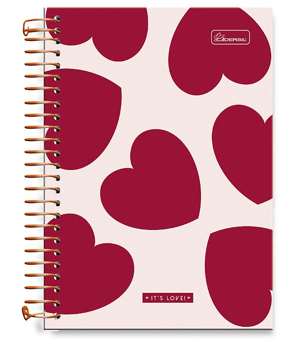 Caderno ¼ Capa Dura It's Love IL1402