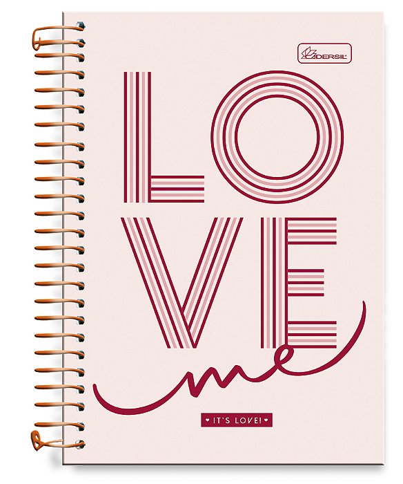 Caderno ¼ Capa Dura It's Love IL1403