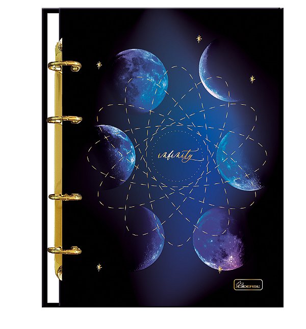 Caderno Colegial Argolado – Folhas Universo Infinity INCA04