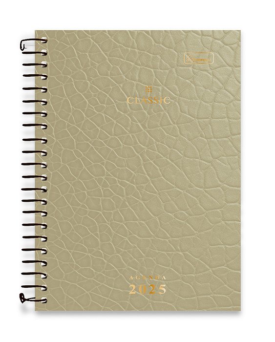 Agenda Espiralada Capa Dura Classic CLAG03