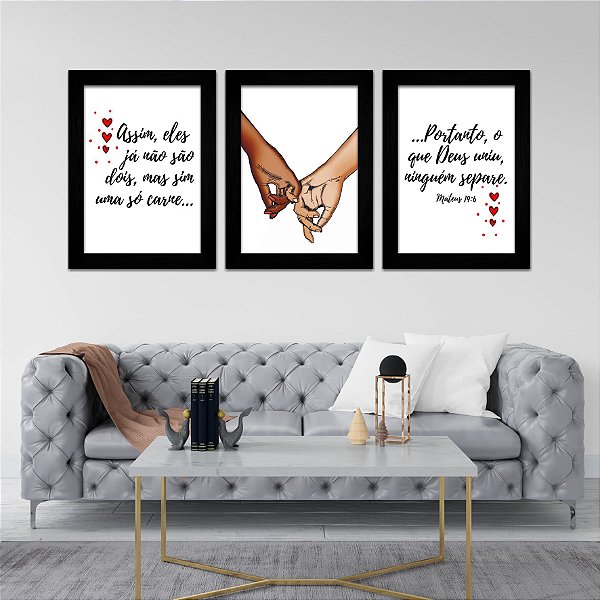 KIT 3 -  O QUE  DEUS UNIÃO ...