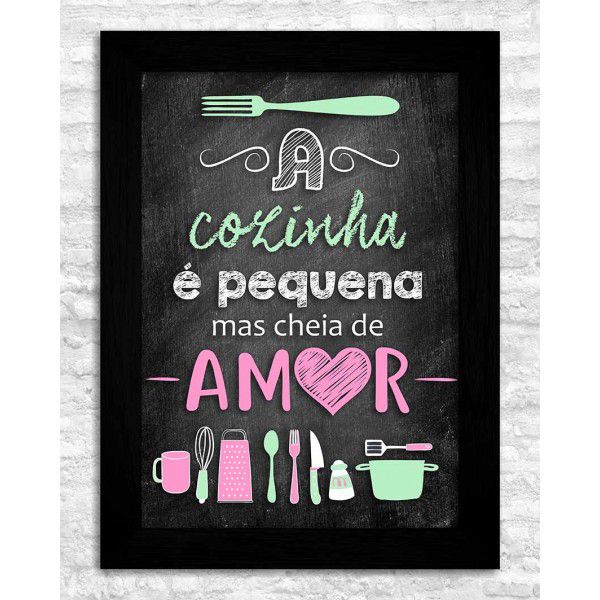 A COZINHA É PEQUENA