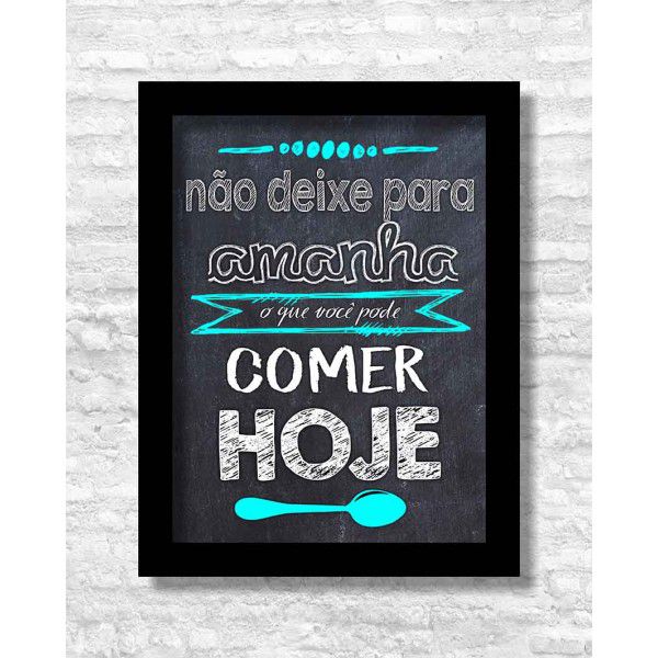 NÃO DEIXE PARA AMANHÃ