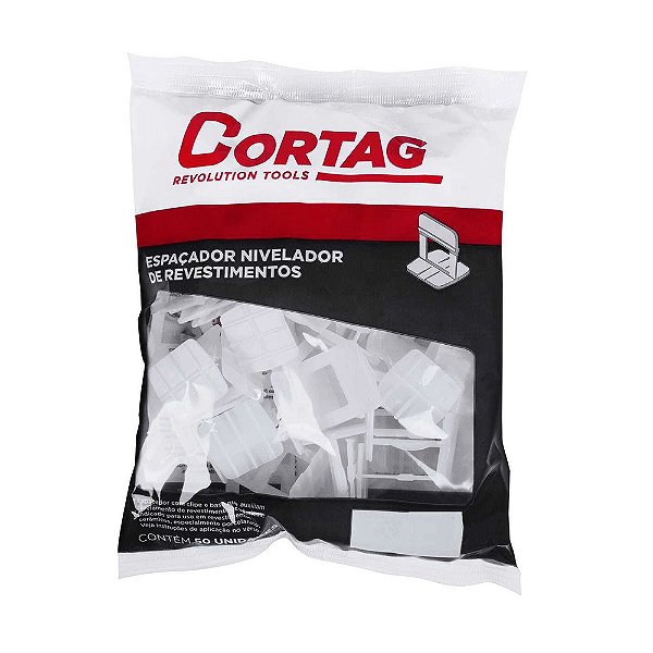 Espaçador Nivelador 1mm para Piso e Revestimentos 50 Peças