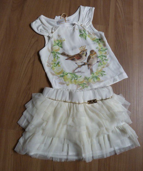 Conjunto Infantil Gabriela Aquarela