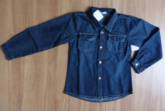 Camisa Jeans Masculina Infantil