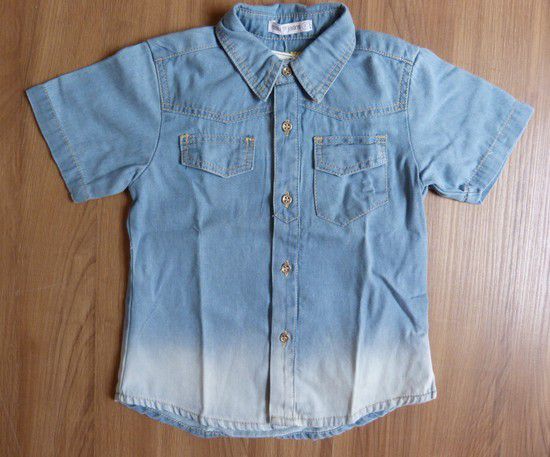 Camisa Jeans Infantil Masculina