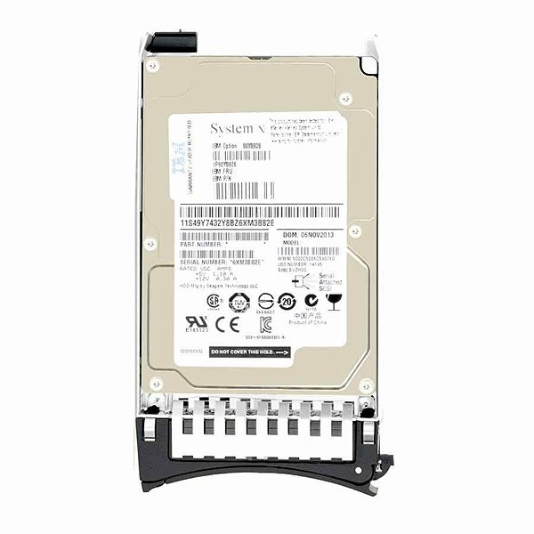 00AD085 - HD Servidor IBM 1.2TB 10K 6G 2.5 SED SAS