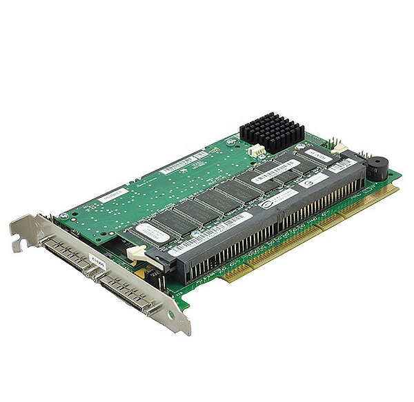 09M912 Placa Controladora RAID Dell PERC 3 / DC U160 SCSI PCI-X 128MB