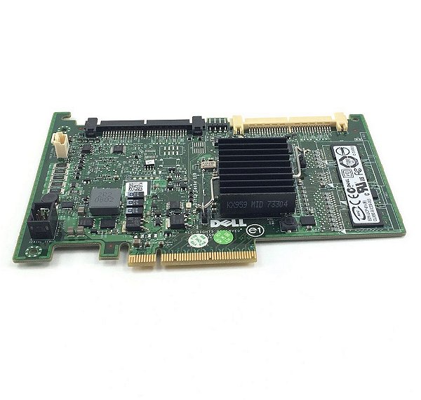 0DX481 Placa Controladora Dell PERC 6 / i 256MB SAS / SATA RAID