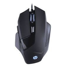 30615 Mouse óptico USB Gamer G200 Sensor Avago Preto Hp