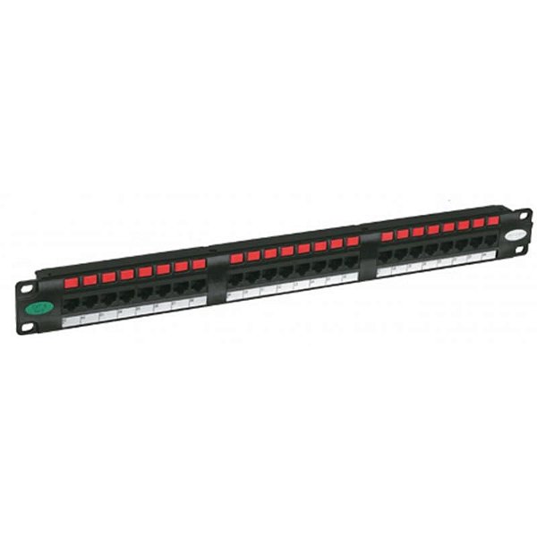 35030162 - Patch Panel Gigalan CAT.6 24 Posições T568A/B Furukawa