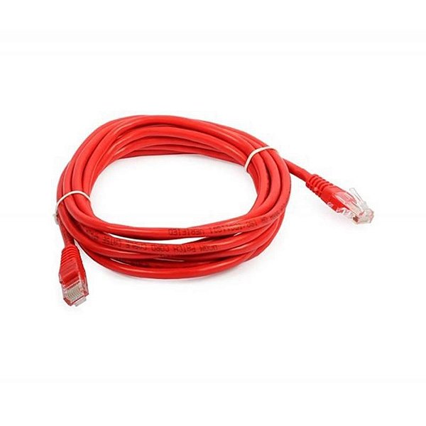 35103304 - Patch Cord U/UTP Multilan CAT.5E CM T568A 2.5M Vermelho Furukawa