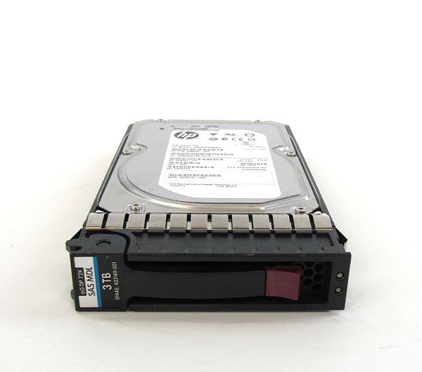 625140-001 - HD Servidor HP 3TB 6G 7,2K 3,5 MDL SAS