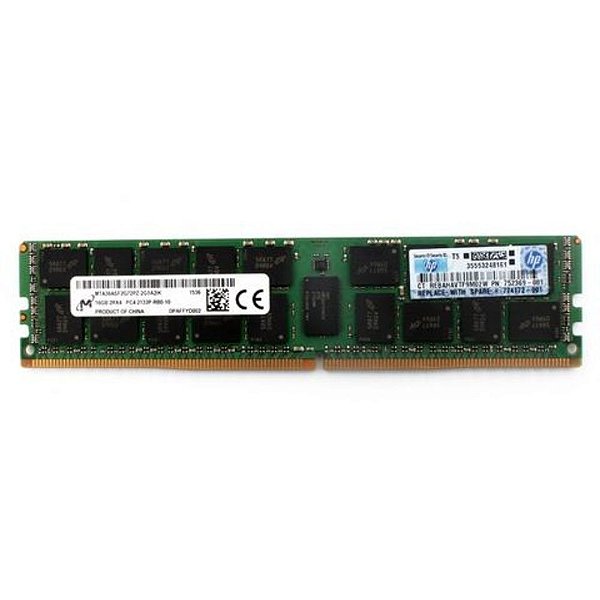 627808-B21 Memória Servidor HP 16GB (1x16GB) Dual Rank x4 RDIMM
