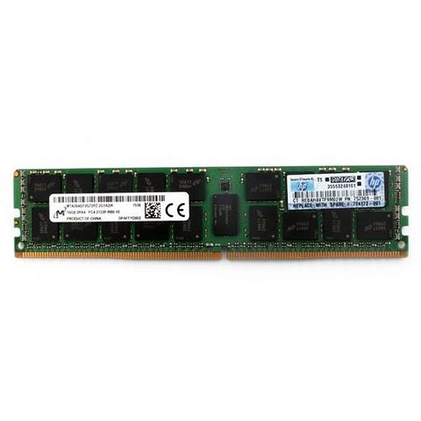 627810-B21 Memória Servidor HP 32GB (1x32GB) Quad Rank x4 RDIMM