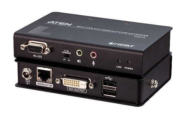 CE611 Mini extensor DVI HDBaseT ™ KVM USB (1920 x 1200 a 100m)