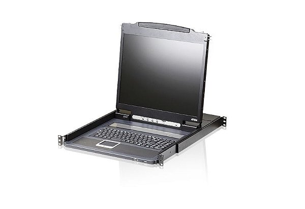 CL3000 Console leve PS / 2-USB VGA LCD com suporte a periféricos USB