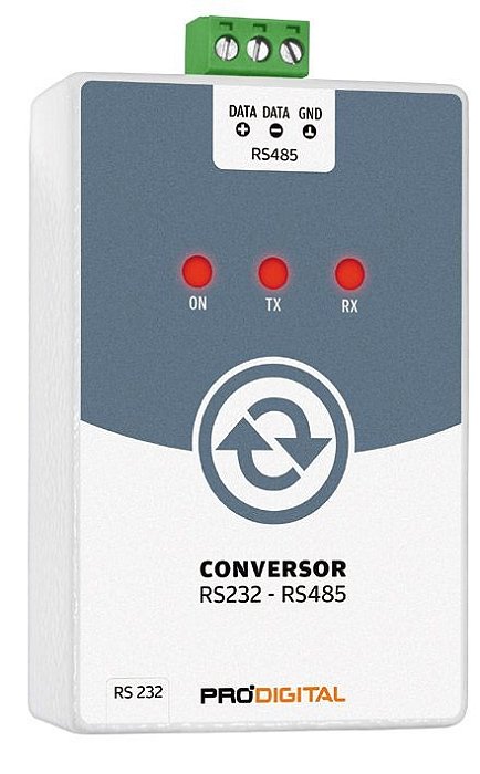 Conversor RS232-RS485 Prodigital - IF-3