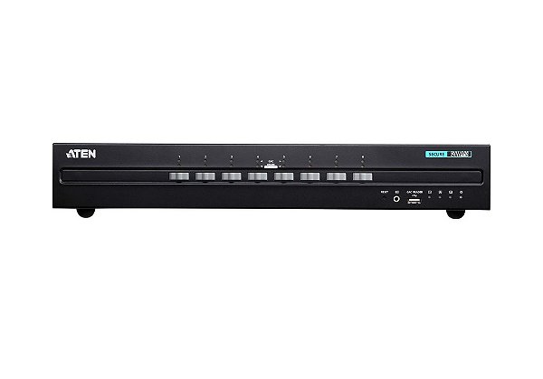 CS1148D Comutador KVM seguro de exibição dupla DVI USB de 8 portas (compatível com PSS PP v3.0)