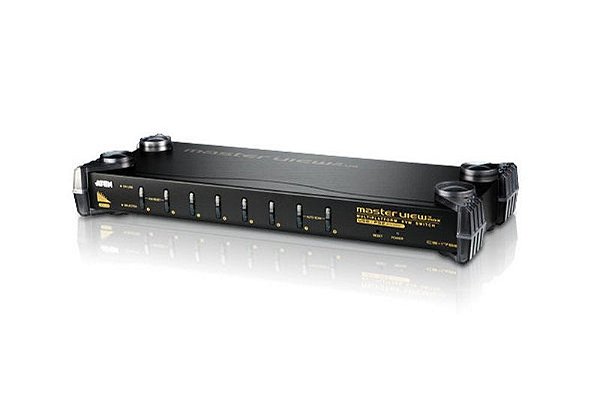 CS1758 Comutador KVM PS / 2-USB VGA / Áudio de 8 portas