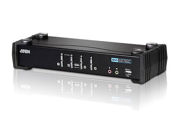 CS1764A Switch USB DVI/Audio KVMP™ de 4 portas
