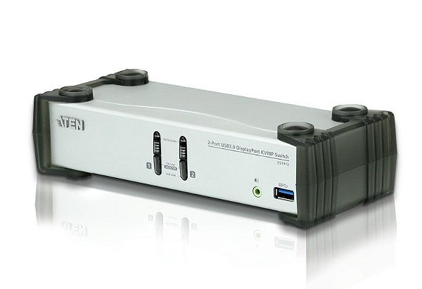 CS1912 Switch USB 3.0 DisplayPort KVMP™ de 2 Portas (Cabos incluídos)