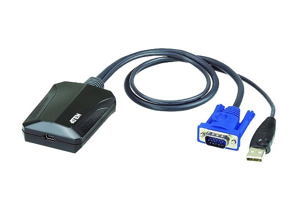 CV211 Adaptador de Consola KVM Crash Cart USB para Computador Portátil