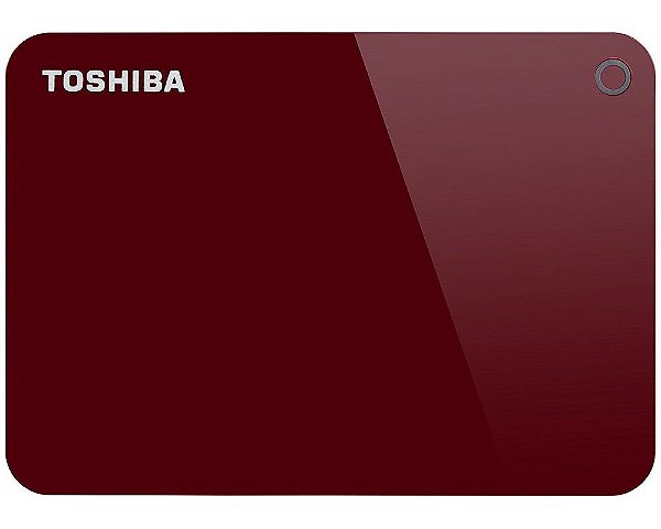 HDTC910XR3AA - HD Externo Toshiba 1TB Canvio Advance V9 5400rpm USB 3 Red