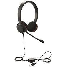 Jabra Headset Evolve 20 Biauricular MS (USB), 4999-823-109