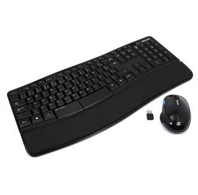 LV3-00005 Kit Teclado e Mouse sem fio - Microsoft Wireless Comfort Sculpt